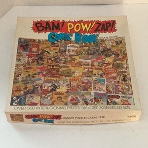 BAM! POW! ZAP! Comic Book Puzzle
